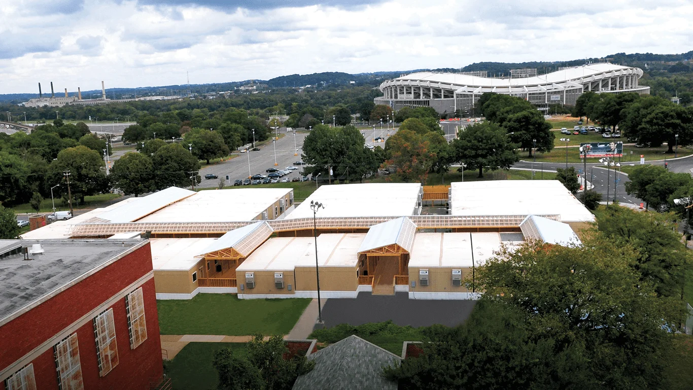 Washington School Modular Building