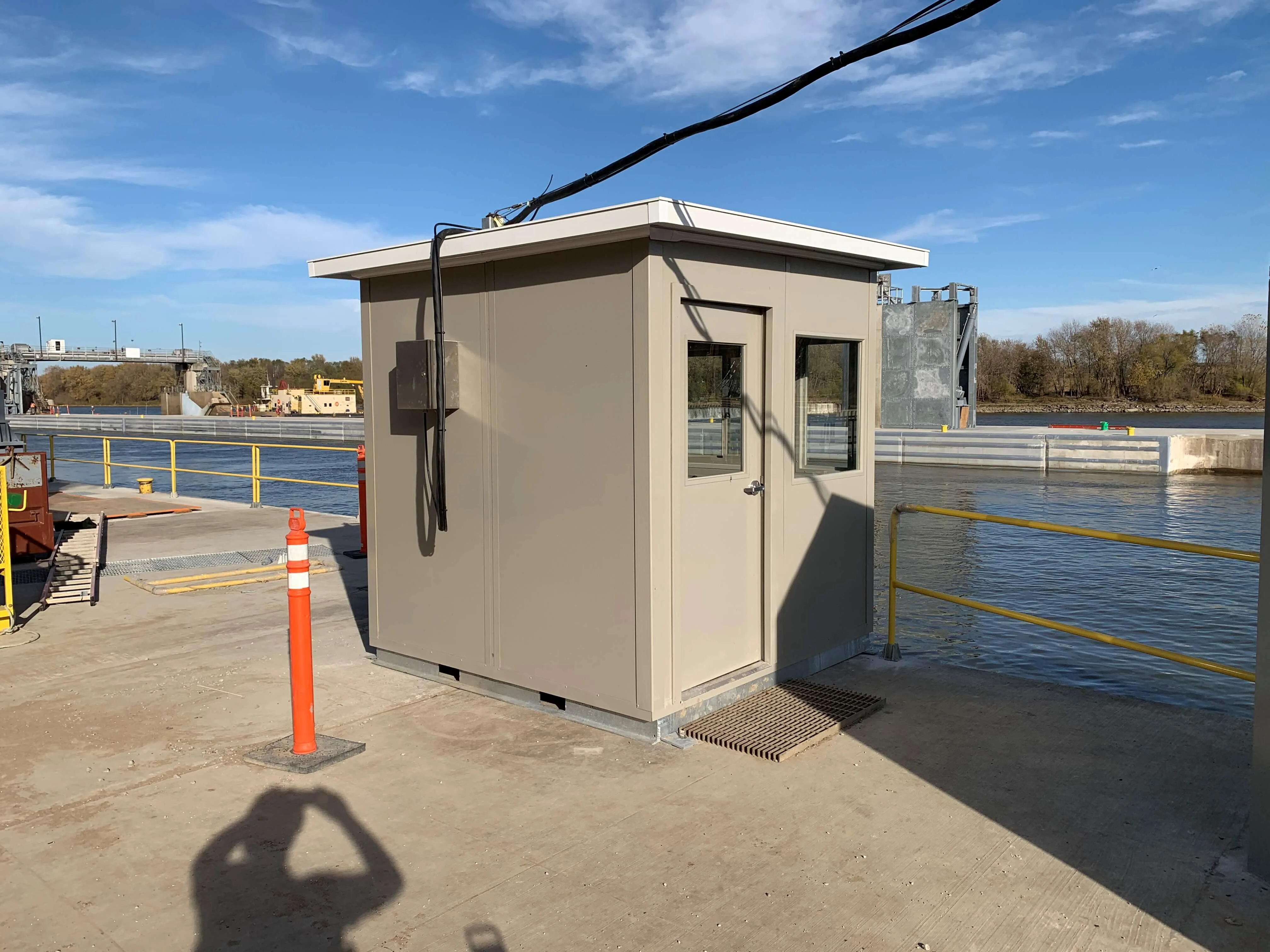 Modular Control Shed