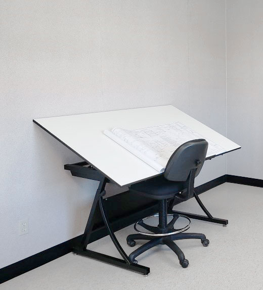 modular drafting table