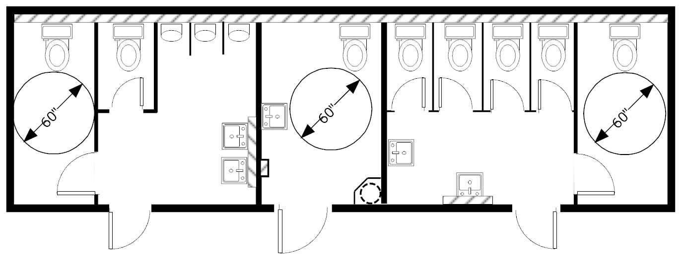 Restroom, 12x40 DSA II 