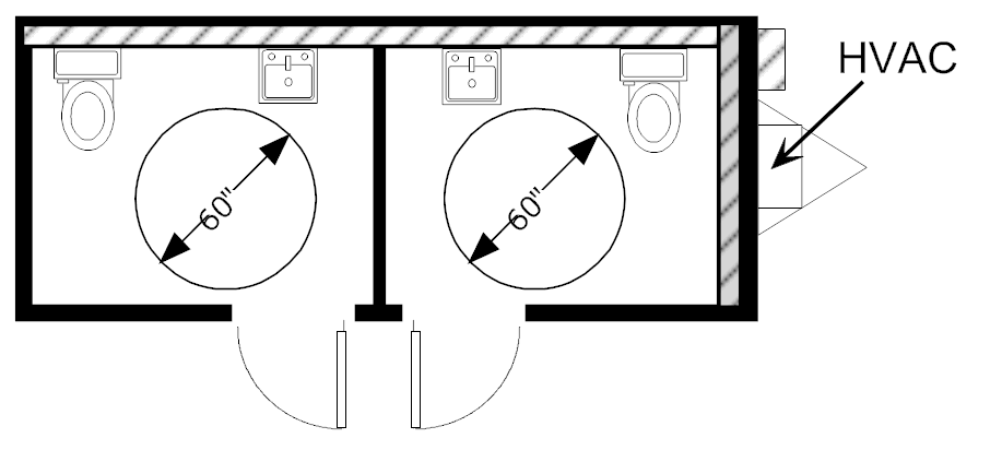 Restroom, 8x20 HCD 