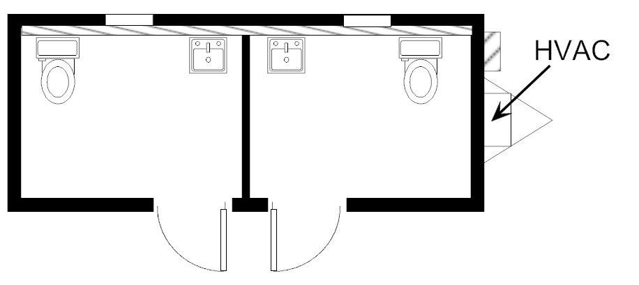 Restroom, 8x20 HCD 