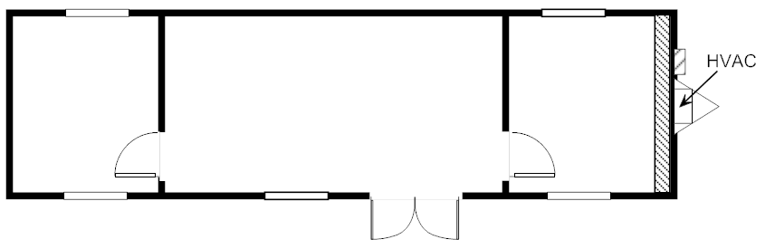 Sales Office, 12x44 HCD 